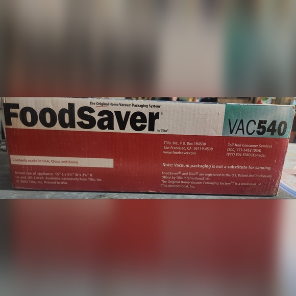 New FoodSaver VAC450 - Picture 2 of 8